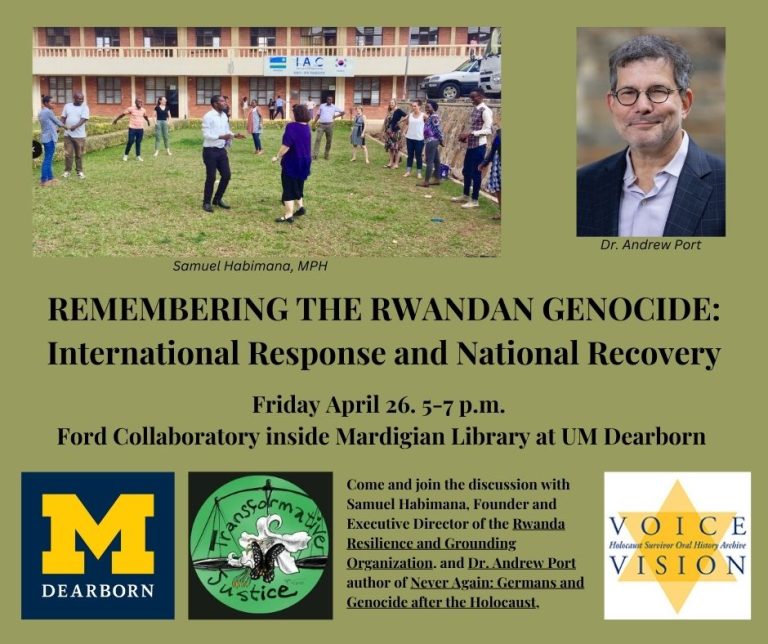 WE REMEMBER AND WE BUILD: INTERNATIONAL RESPONSE AND NATIONAL RECOVERY